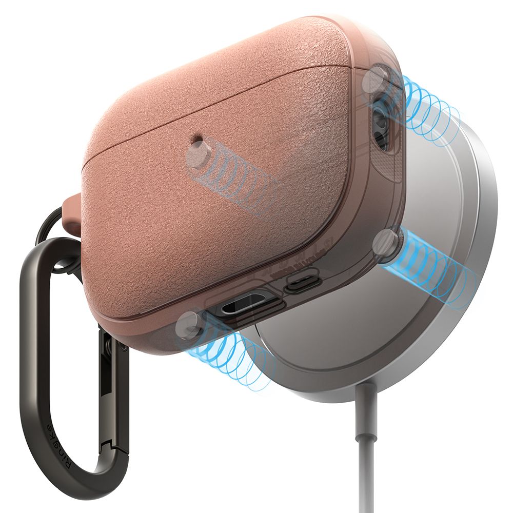 Ringke Ringke AirPods Pro 3 Skal MagSafe Onyx Constant Coral