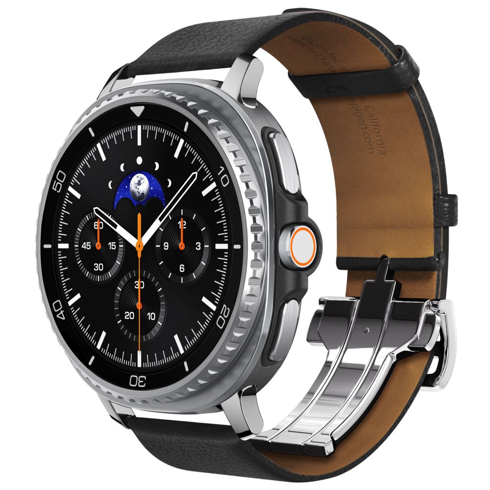 Spigen Spigen Samsung Galaxy Watch 8 46/44/40 mm Armband Enzo Svart