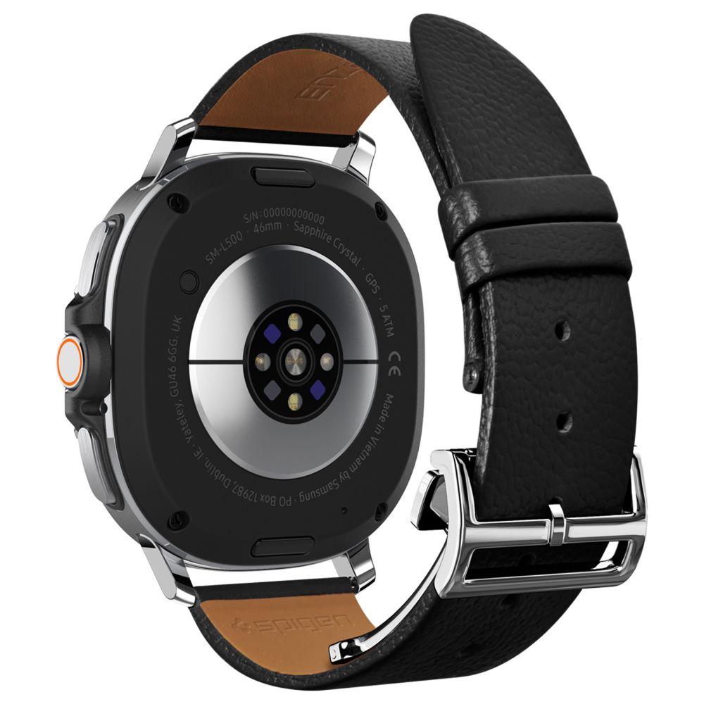 Spigen Spigen Samsung Galaxy Watch 8 46/44/40 mm Armband Enzo Svart