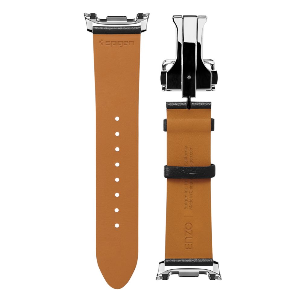 Spigen Spigen Samsung Galaxy Watch 8 46/44/40 mm Armband Enzo Svart