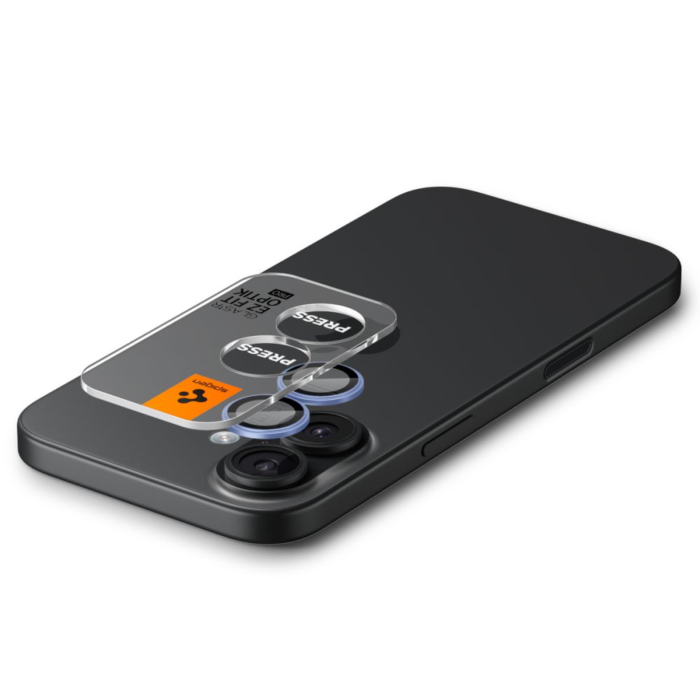 Spigen Spigen iPhone 17/16/16 Plus 2-PACK Linsskydd GLAS.tR 
