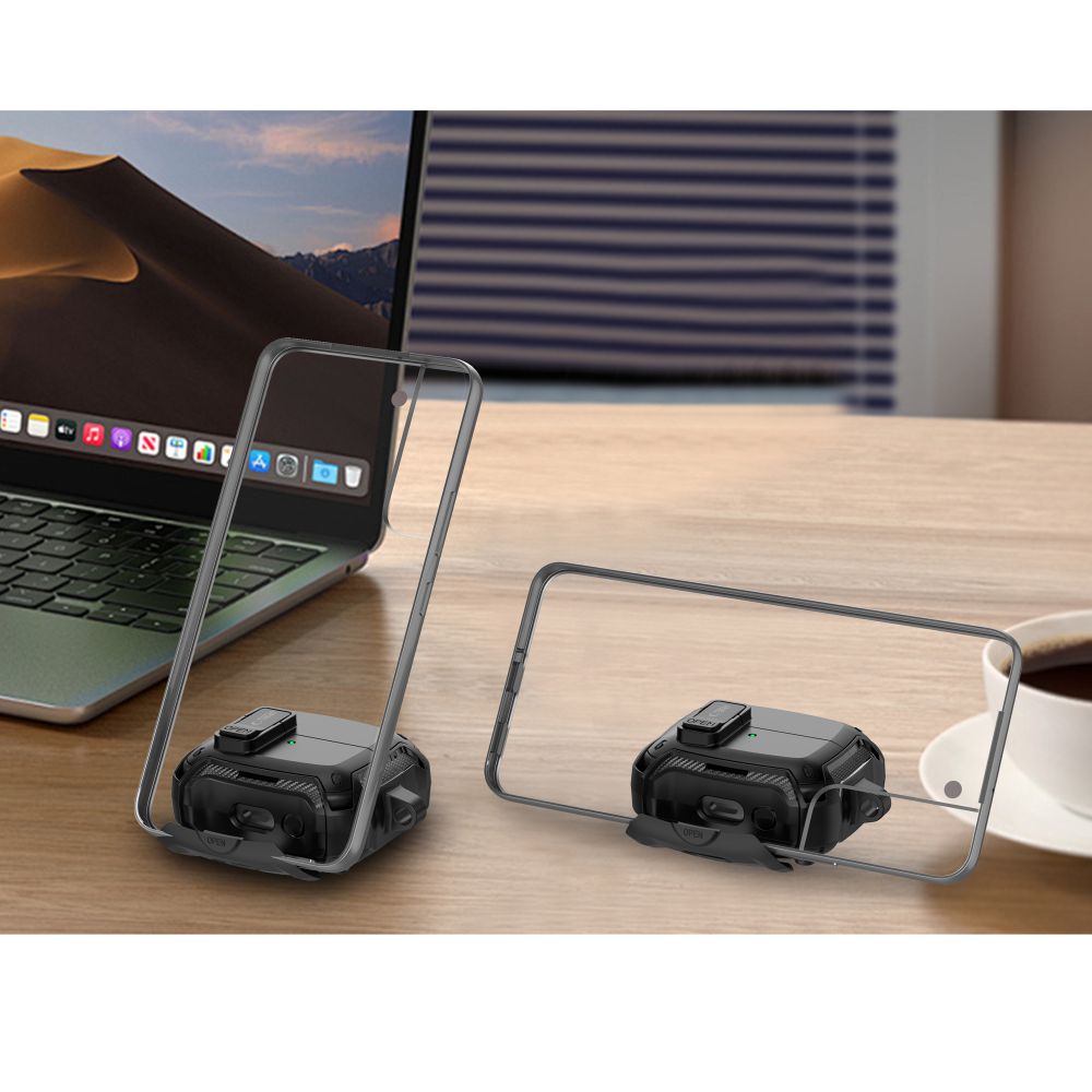 Tech-Protect Tech-Protect Samsung Galaxy Buds 3 / 3 Pro / 3 FE Skal Corbonox Svart