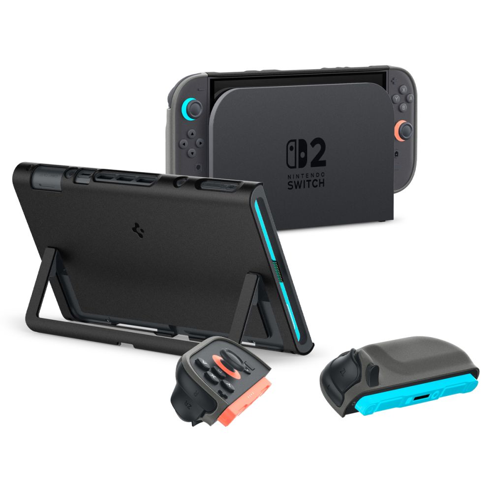 Spigen Spigen Nintendo Switch 2 Skal Nano Pop Black Sesame