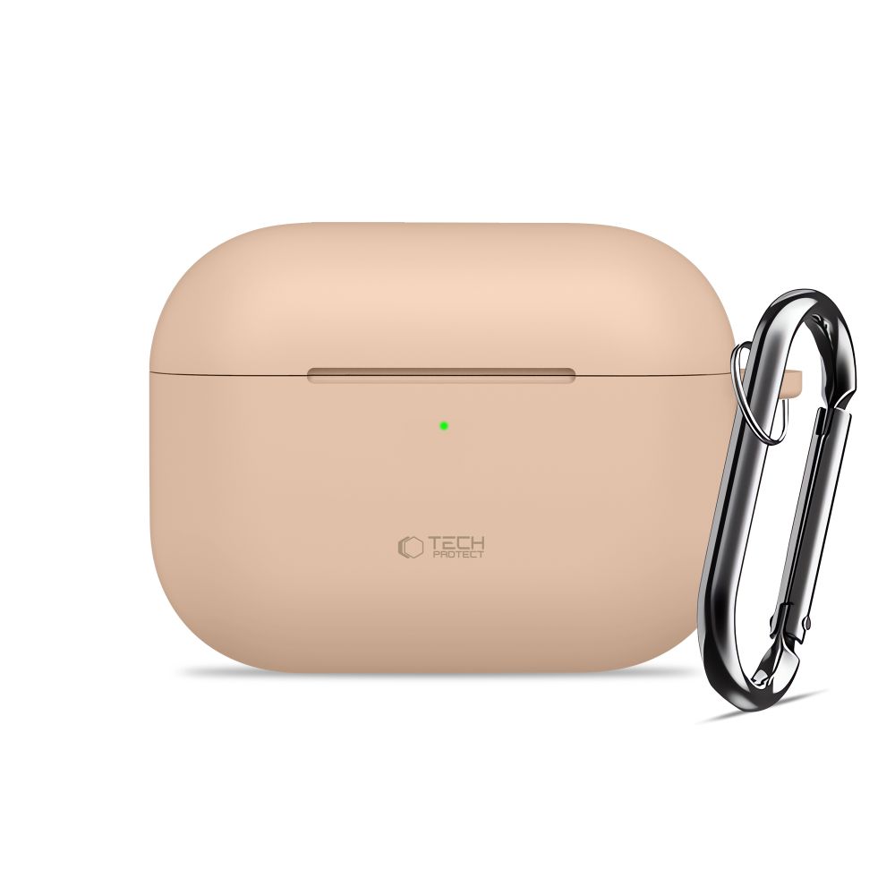 Tech-Protect Tech-Protect AirPods Pro 3 Skal Silikon Hook Caffe Latte