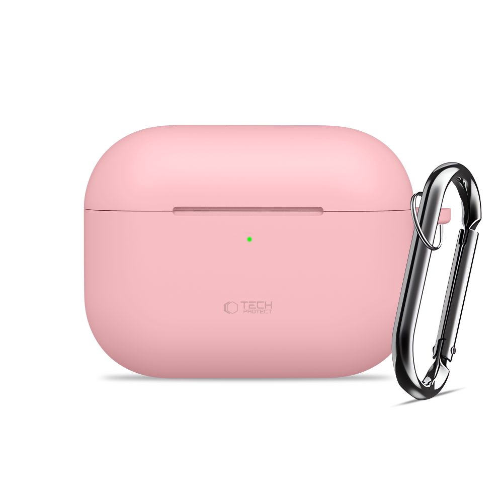 Tech-Protect Tech-Protect AirPods Pro 3 Skal Silikon Hook Dusty Pink