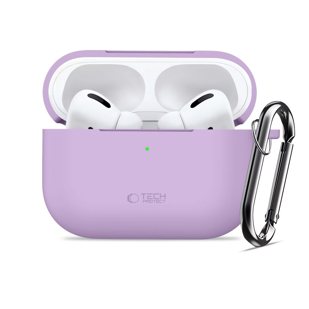 Tech-Protect Tech-Protect AirPods Pro 3 Skal Silikon Hook Lavender