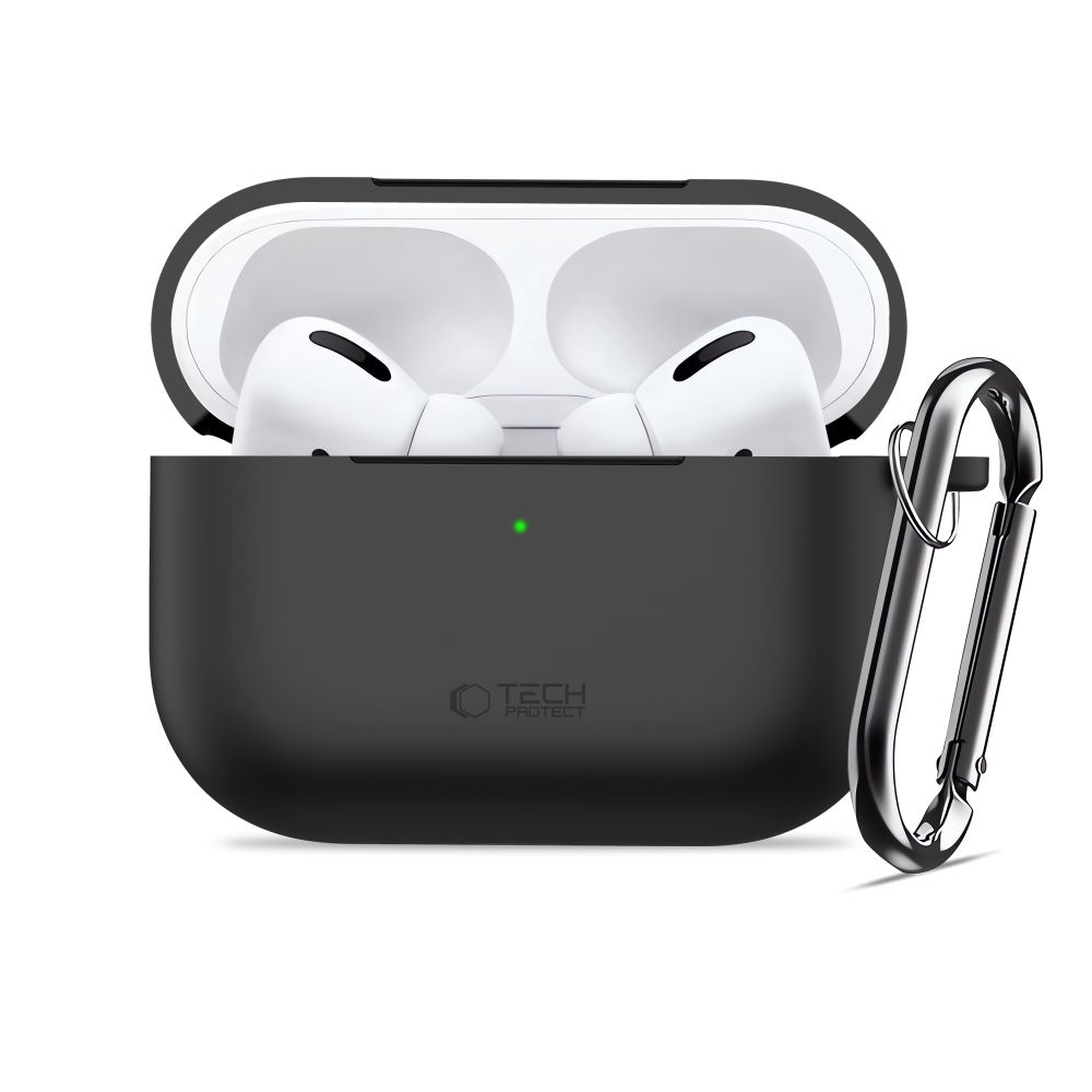 Tech-Protect Tech-Protect AirPods Pro 3 Skal Silikon Hook Svart