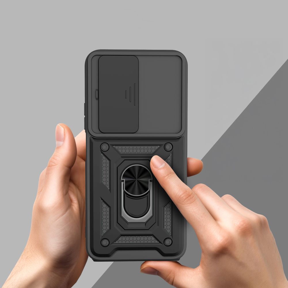 Tech-Protect Tech-Protect Xiaomi Redmi 15 5G/4G Skal CamShield Svart