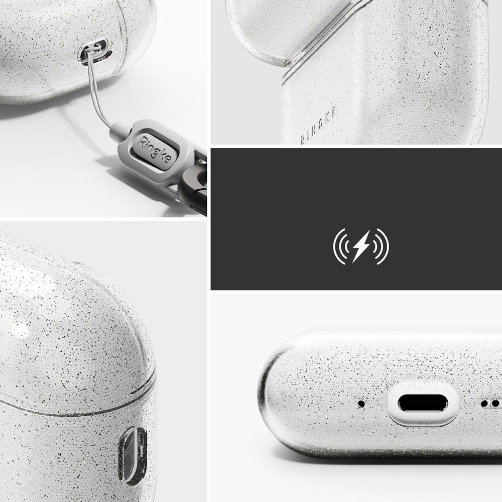 Ringke Ringke AirPods Pro 3 Skal Air Glitter Clear
