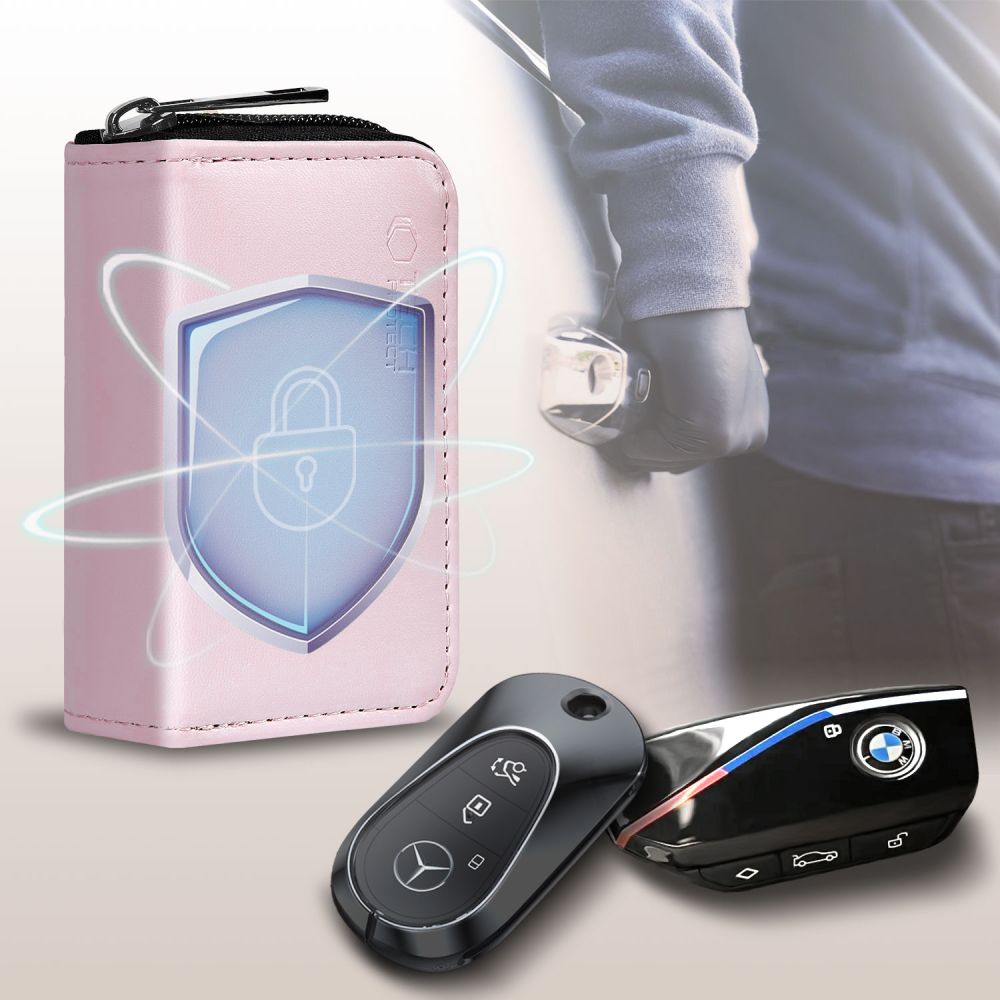 Tech-Protect Tech-Protect RFID Signalblockerande Fodral Rosa