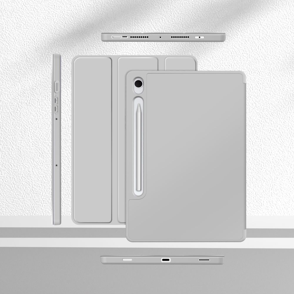 Tech-Protect Tech-Protect Galaxy Tab S10 Lite/S10 FE/S9 FE/S9 Fodral SC Grå