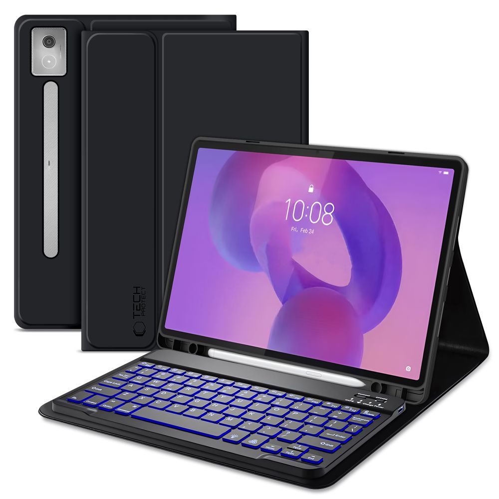 Tech-Protect Tech-Protect Lenovo Idea Tab Pro Fodral SC Tangentbord Svart