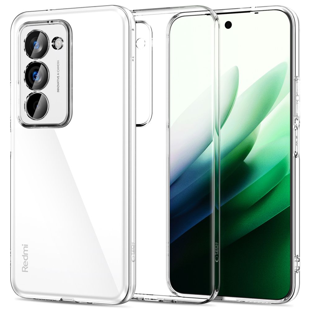 Tech-Protect Tech-Protect Xiaomi Redmi 15 5G/4G Skal FlexAir Transparent