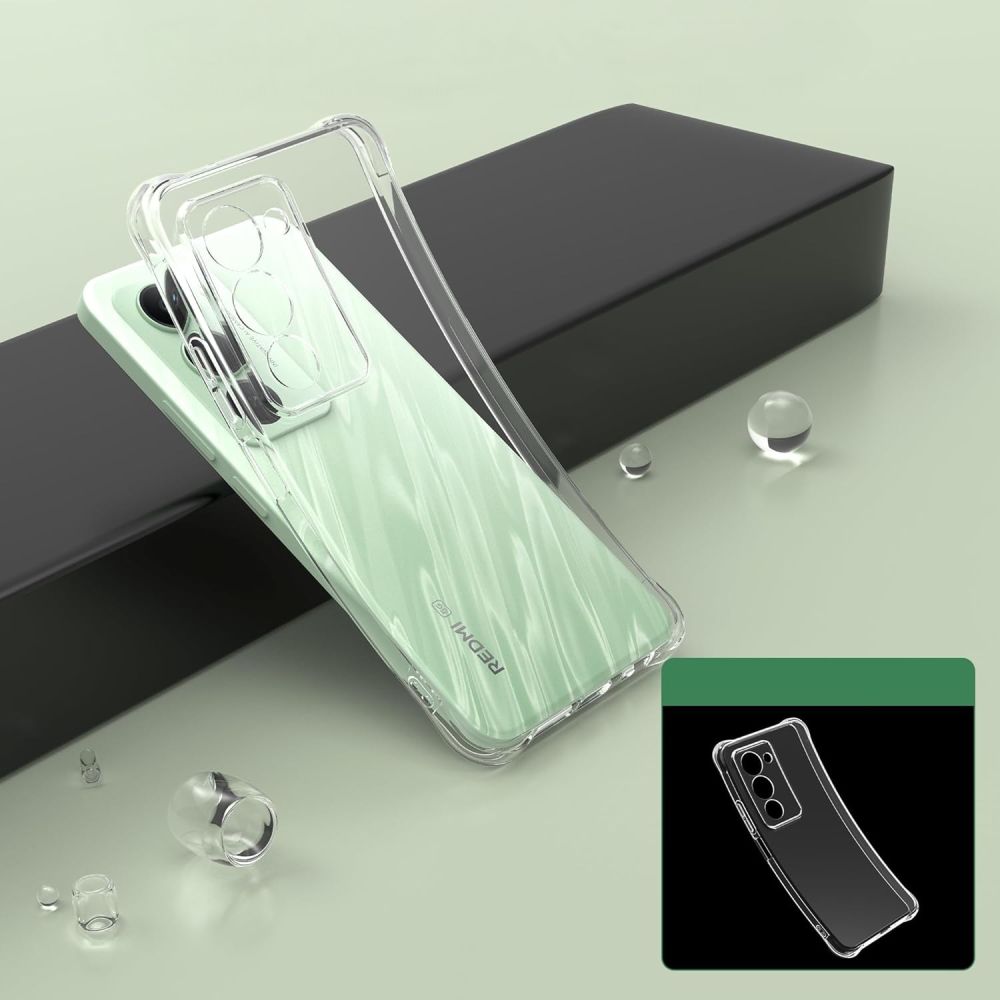 Tech-Protect Tech-Protect Xiaomi Redmi 15 5G/4G Skal FlexAir Transparent