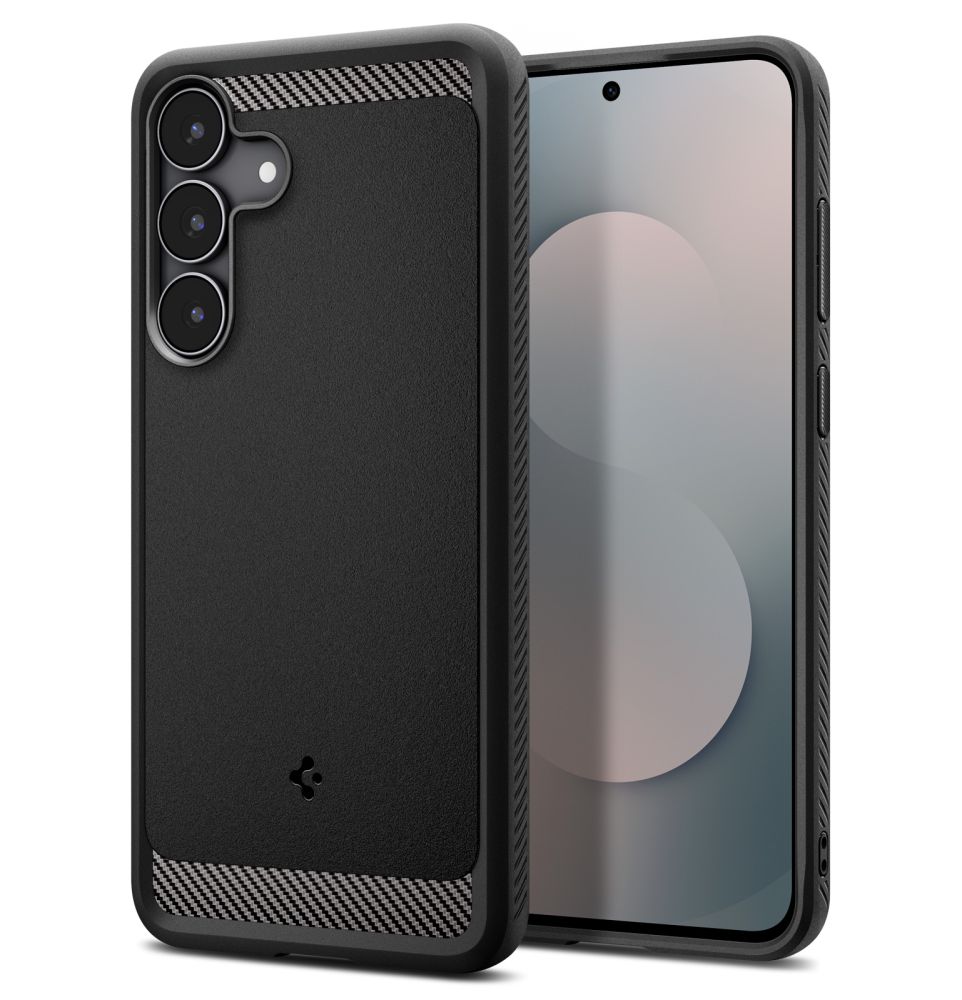 Spigen Spigen Samsung Galaxy S25 FE Skal Rugged Armor Matt Svart