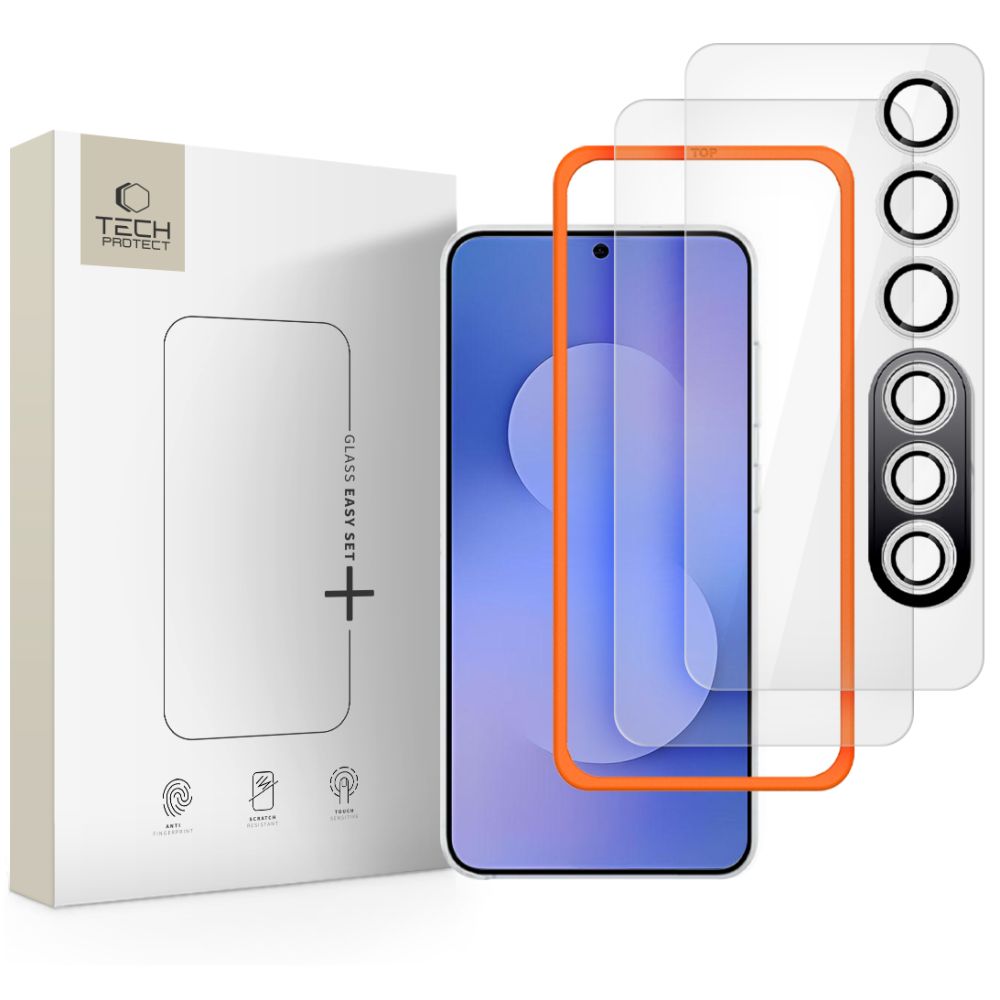 Tech-Protect Tech-Protect Samsung Galaxy S25 FE 3-PACK Skärmskydd/Linsskydd