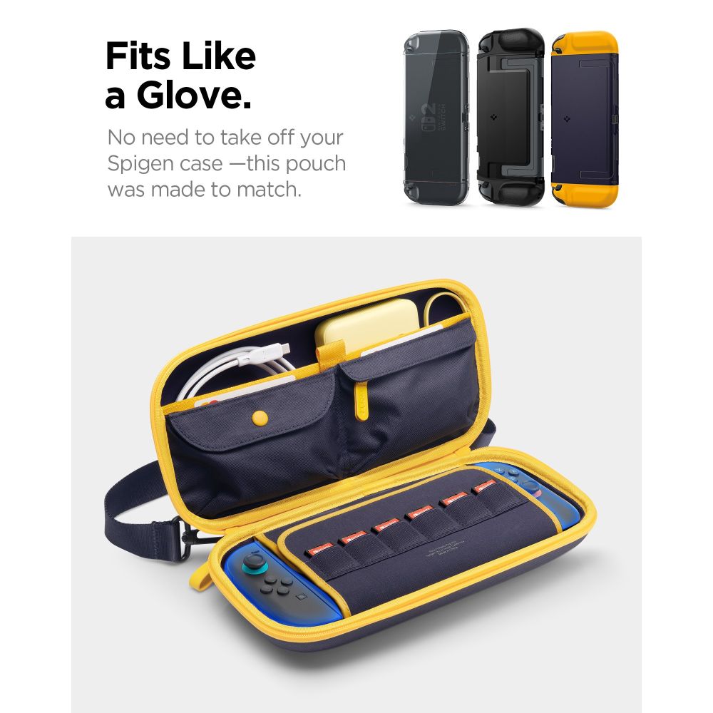 Spigen Spigen Nintendo Switch 2 Förvaringsväska Nano Pop Blueberry Navy
