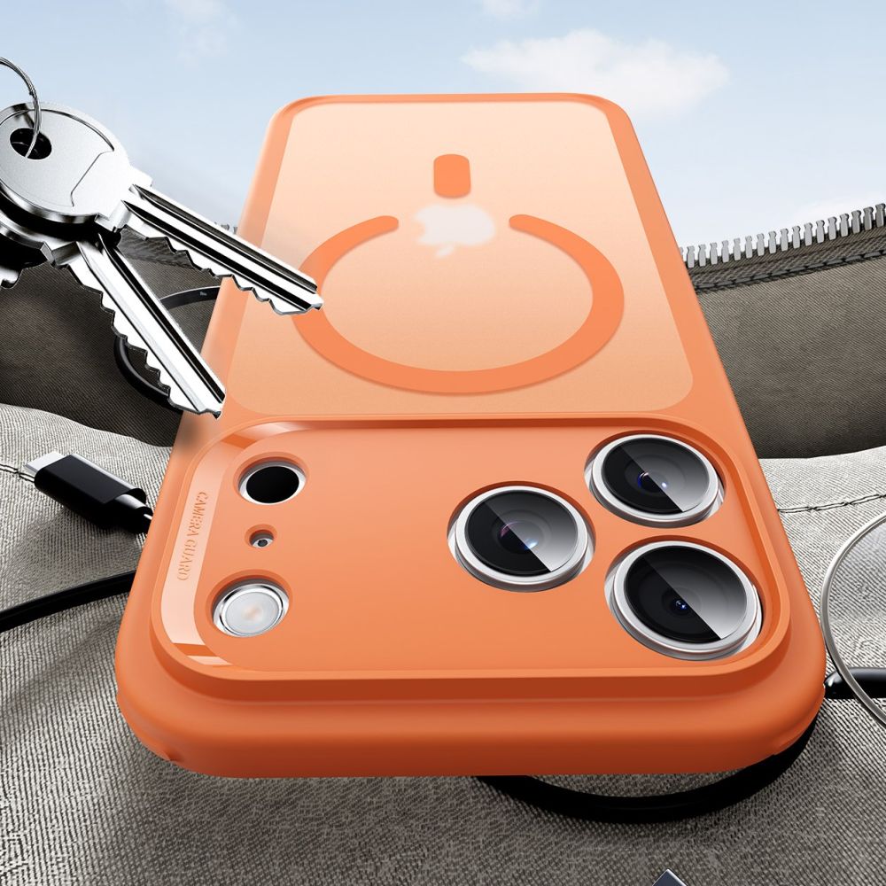 ESR ESR iPhone 17 Pro Max Skal MagSafe Classic Hybrid Frosted Orange