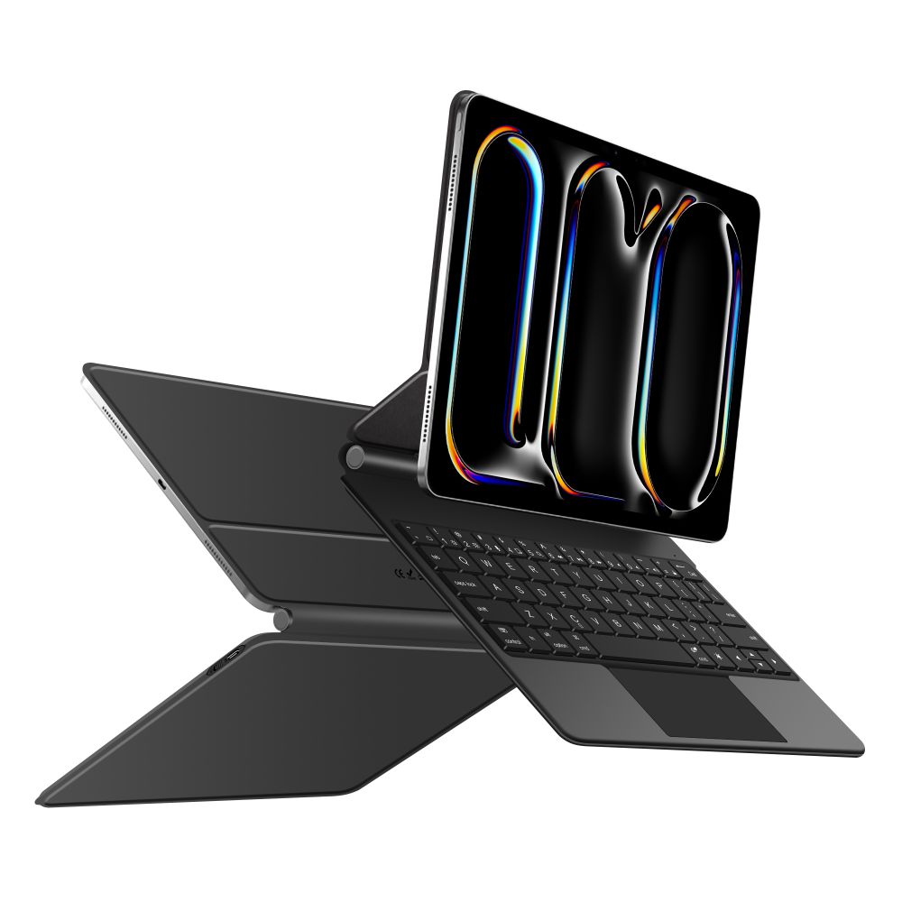 Tech-Protect Tech-Protect iPad Pro 13 2025/2024 Fodral SC Tangentbord Svart