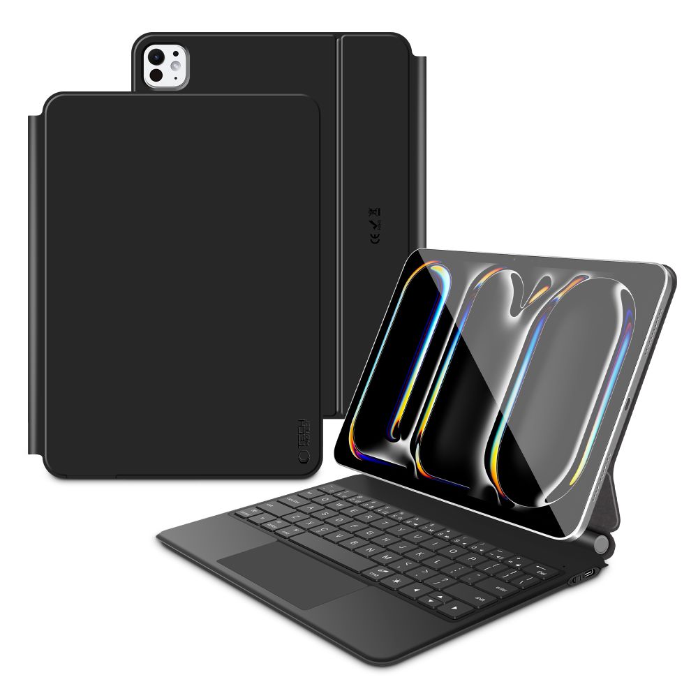 Tech-Protect Tech-Protect iPad Pro 11 2025/2024 Fodral SC Tangentbord Svart