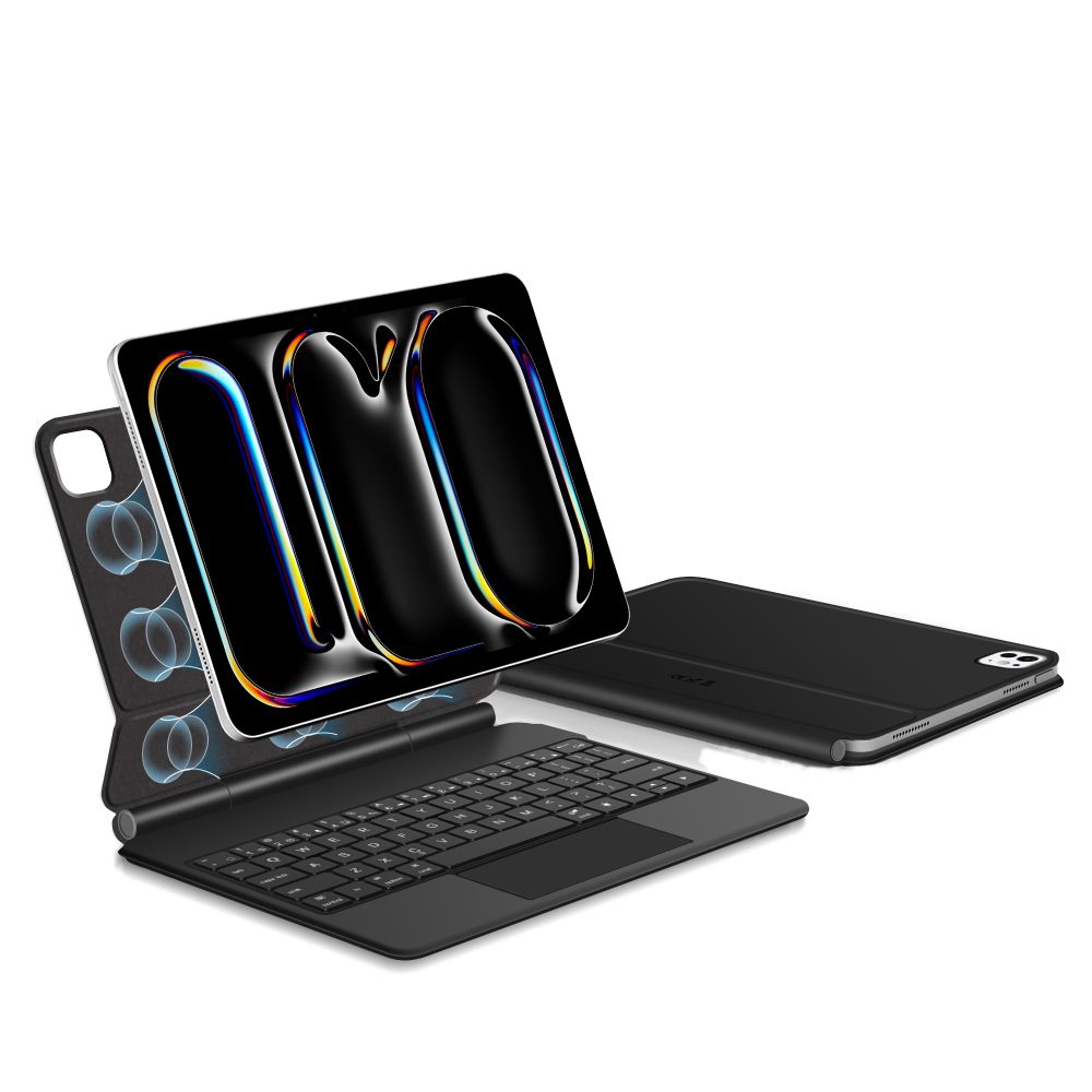 Tech-Protect Tech-Protect iPad Pro 11 2025/2024 Fodral SC Tangentbord Svart