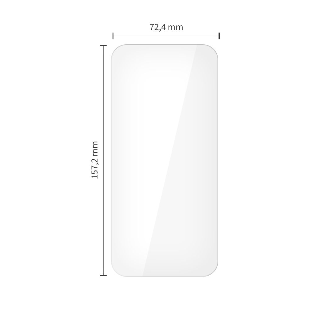 Tech-Protect Tech-Protect OnePlus 15 2-PACK Skärmskydd GlassFit+ Härdat Glas