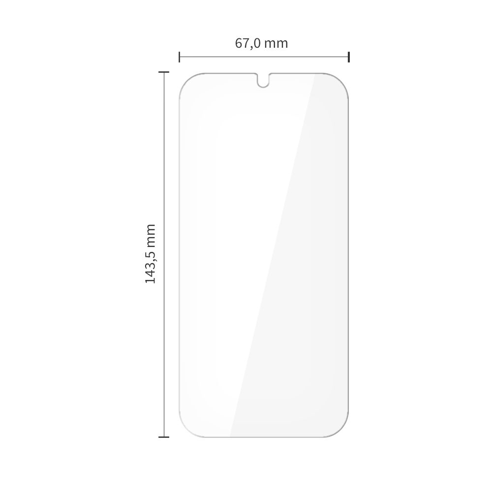 Tech-Protect Tech-Protect Galaxy S25 / S24 10-PACK Skärmskydd Härdat Glas