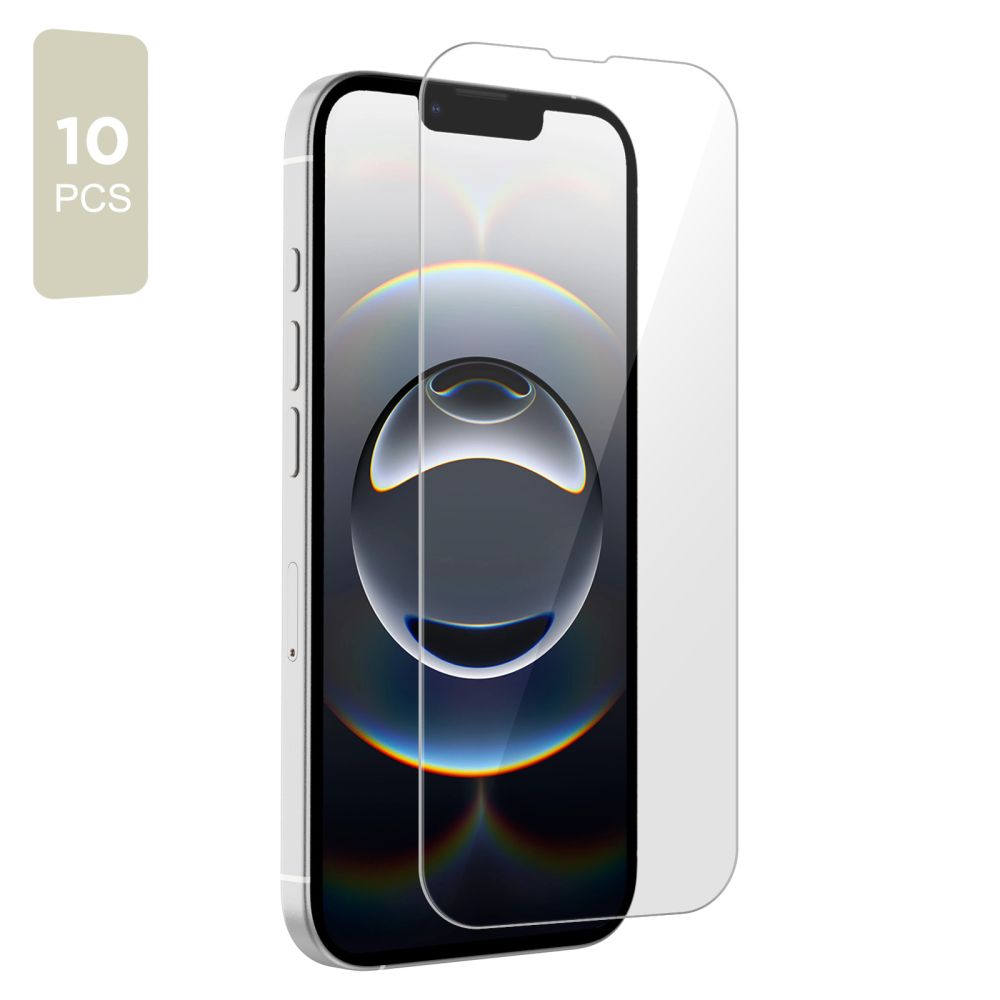 Tech-Protect Tech-Protect iPhone 17e/16e/14/13/13 Pro 10-PACK Skärmskydd Härdat Glas