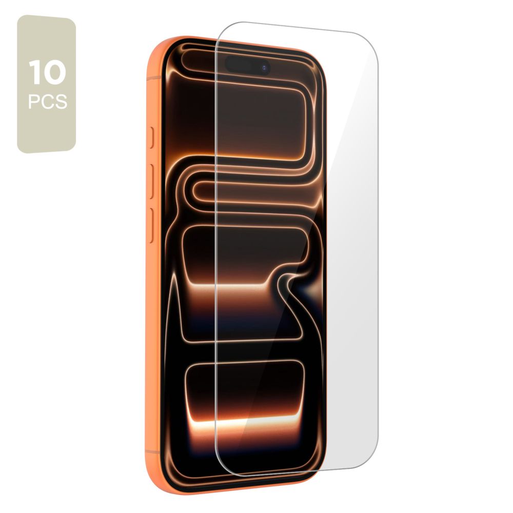 Tech-Protect T-P iPhone 17 Pro Max/16 Pro Max 10-PACK Skärmskydd Härdat Glas