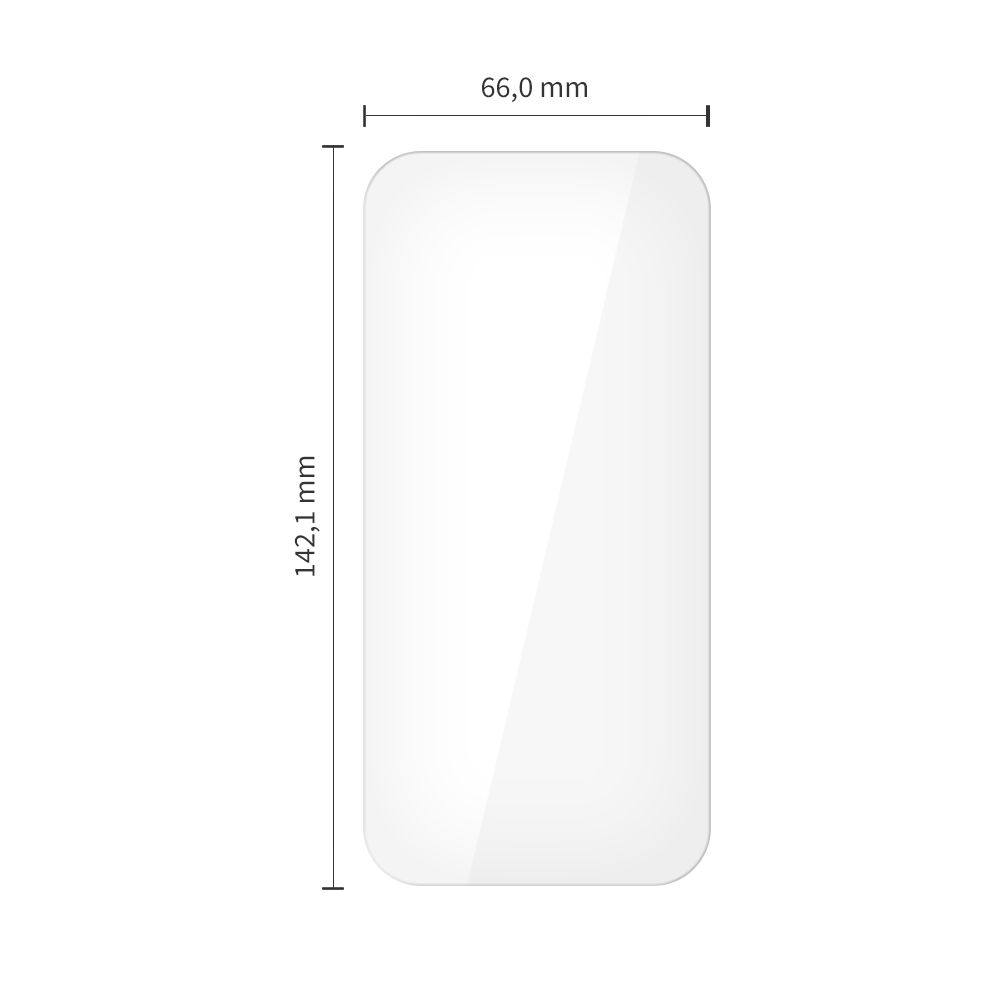 Tech-Protect Tech-Protect iPhone 16/15/15 Pro 10-PACK Skärmskydd Härdat Glas