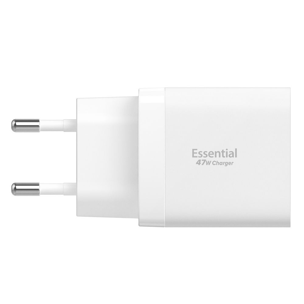 Spigen Spigen 47W Väggladdare USB-C Essential Vit