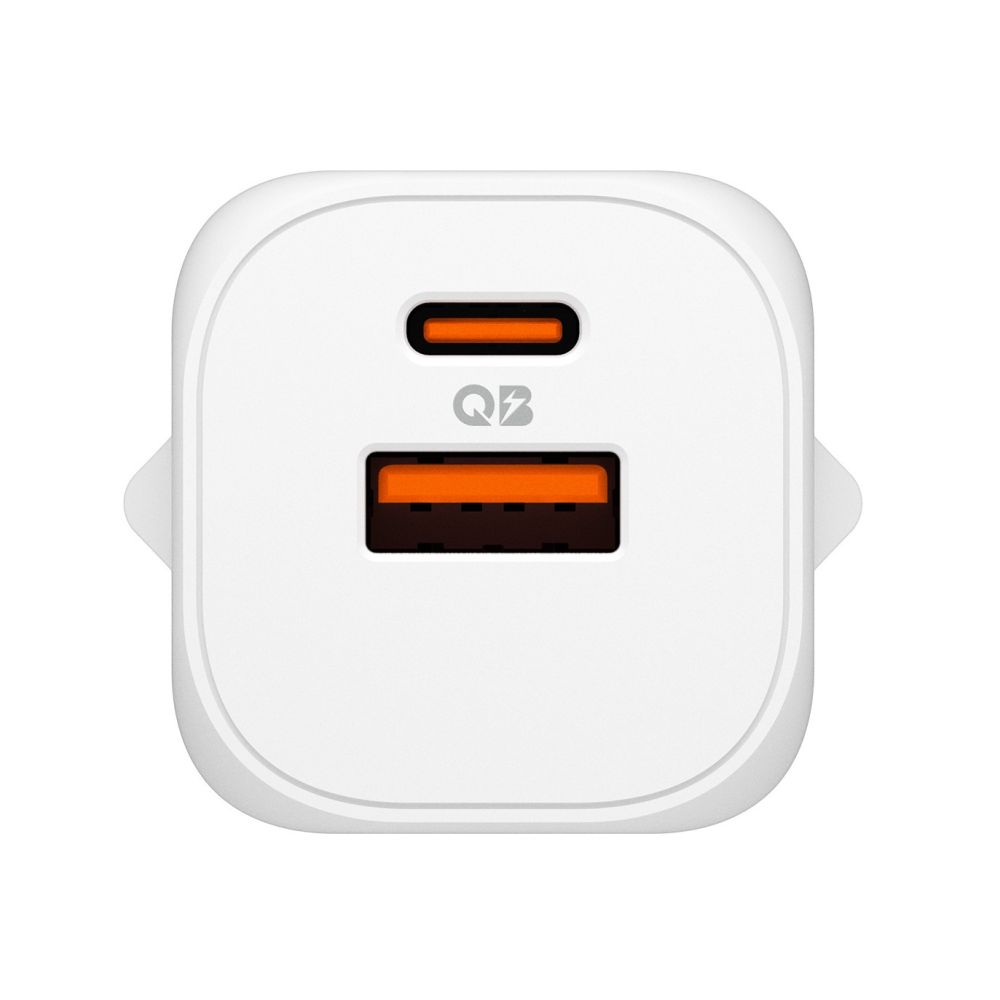 Spigen Spigen 35W Väggladdare USB-C / USB-A Essential Vit