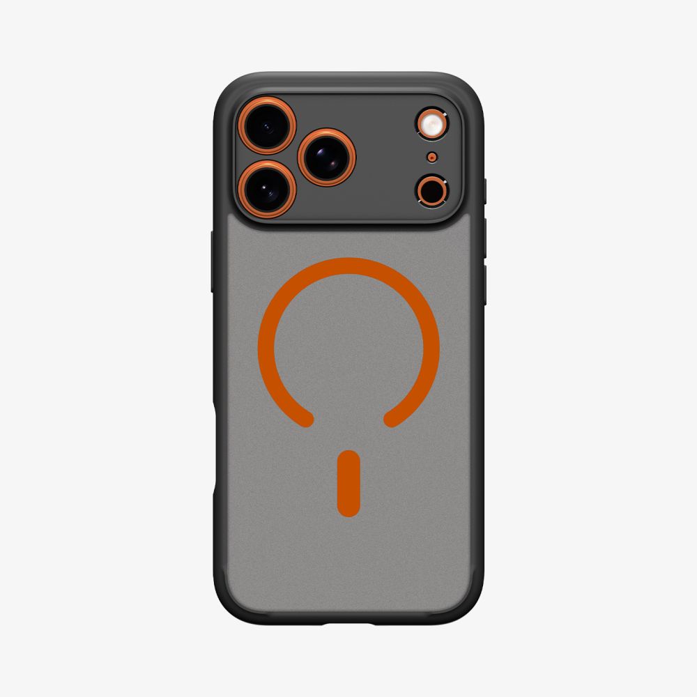 Spigen Spigen iPhone 17 Pro Skal MagSafe Ultra Hybrid Svart / Orange