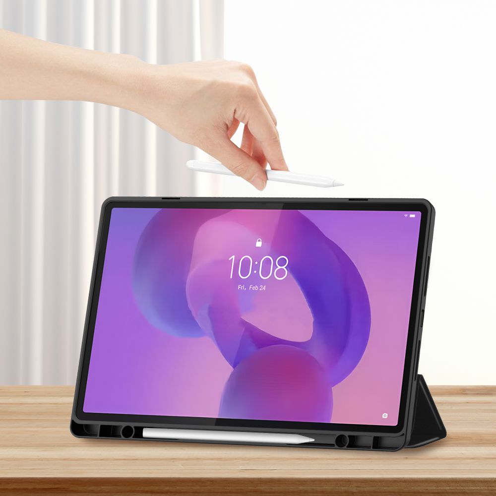 Tech-Protect Tech-Protect Lenovo Idea Tab Plus Fodral SC Pennhållare Svart