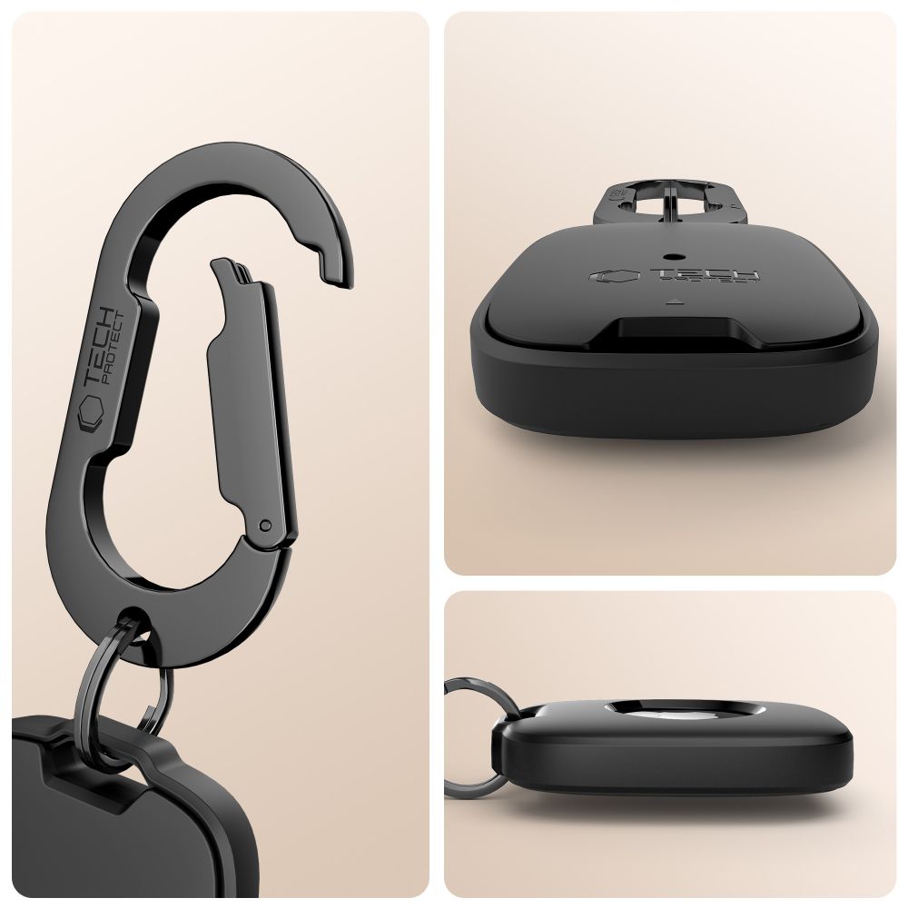 Tech-Protect Tech-Protect Apple AirTag 2/1 Hållare Velar Svart