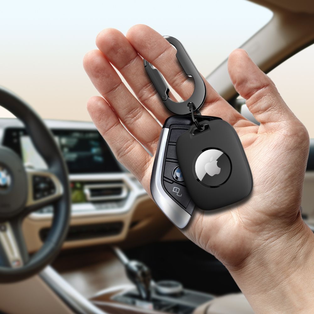 Tech-Protect Tech-Protect Apple AirTag 2/1 Hållare Velar Svart