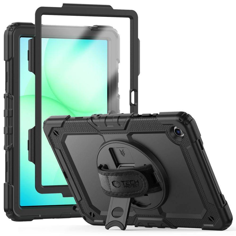 Tech-Protect Tech-Protect Galaxy Tab A11 Plus / A9 Plus Skal 360 Solid Svart