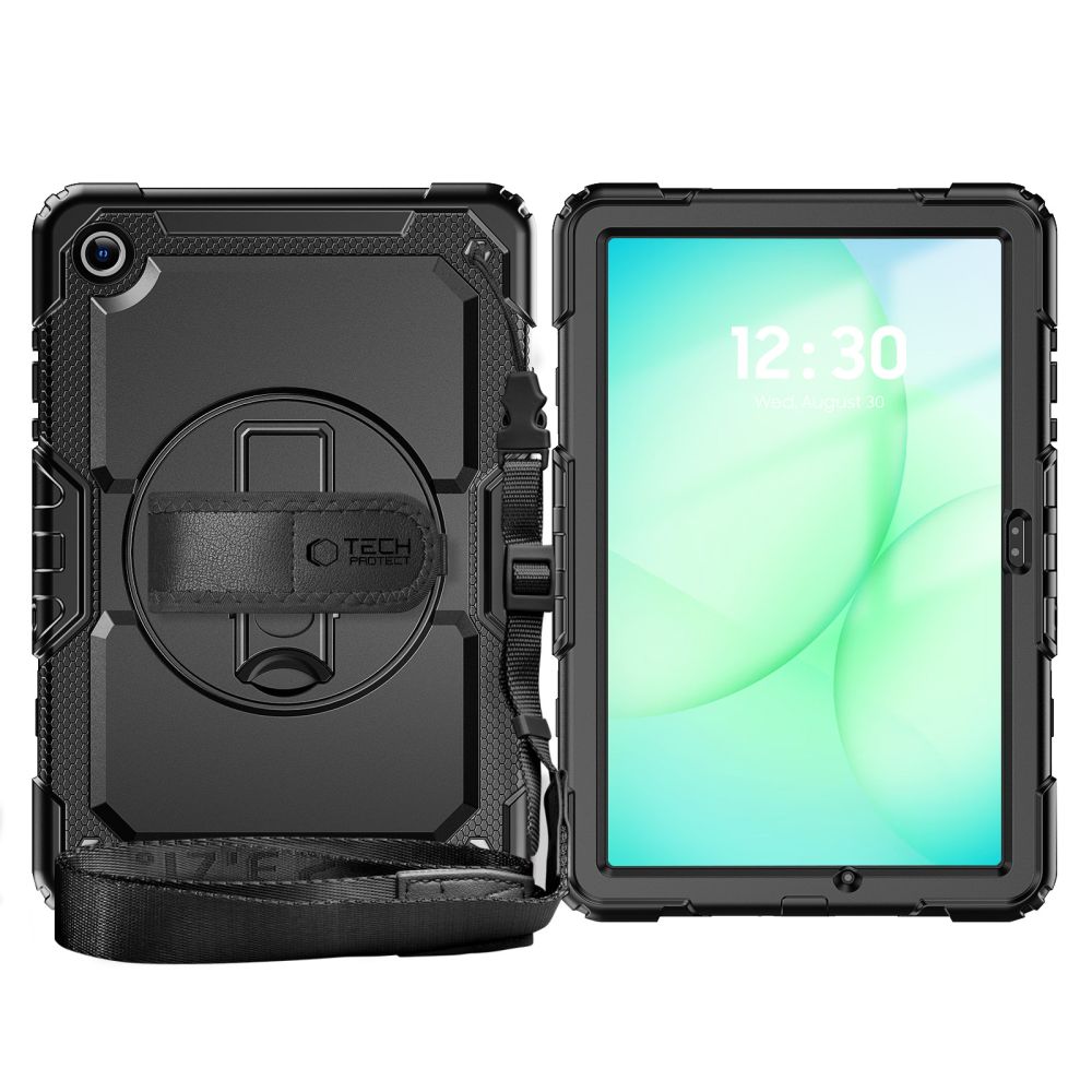Tech-Protect Tech-Protect Galaxy Tab A11 Plus / A9 Plus Skal 360 Solid Svart