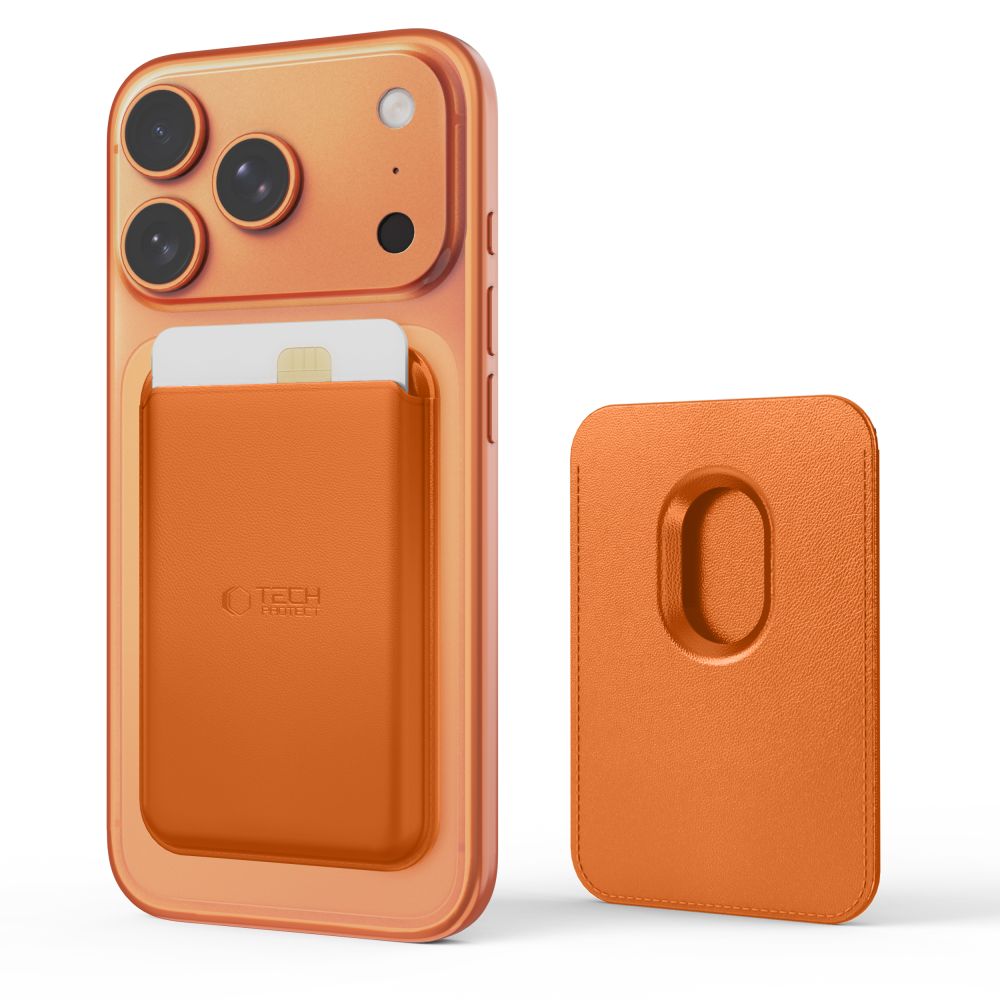 Tech-Protect Tech-Protect Magnetisk MagSafe Korthållare Orange