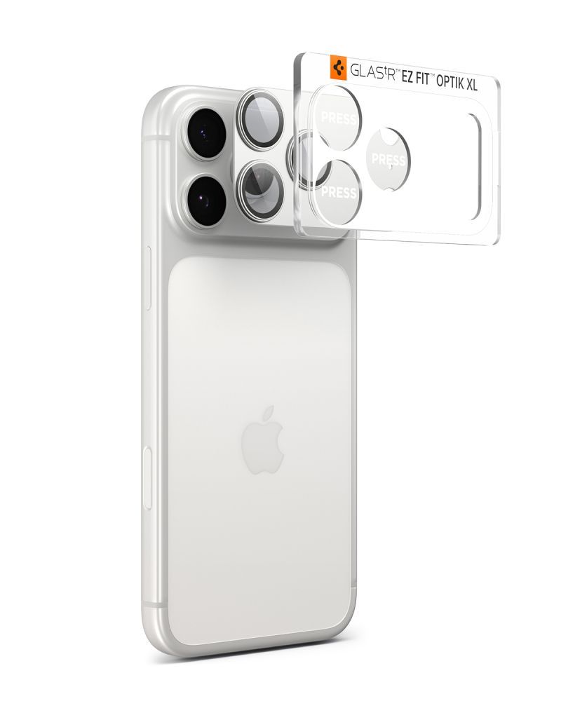 Spigen Spigen iPhone 17 Pro Max Linsskydd Optik Pro GLAS.tR 