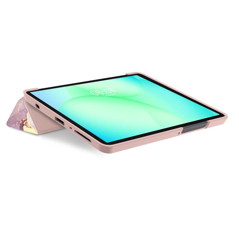 Tech-Protect Tech-Protect Samsung Galaxy Tab A11/A9 Fodral SmartCase Marble