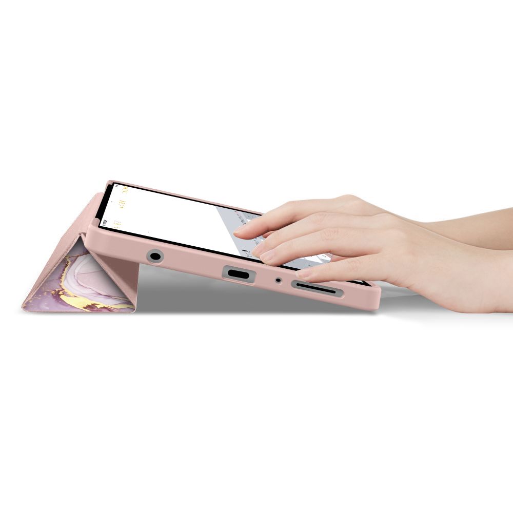 Tech-Protect Tech-Protect Samsung Galaxy Tab A11/A9 Fodral SmartCase Marble