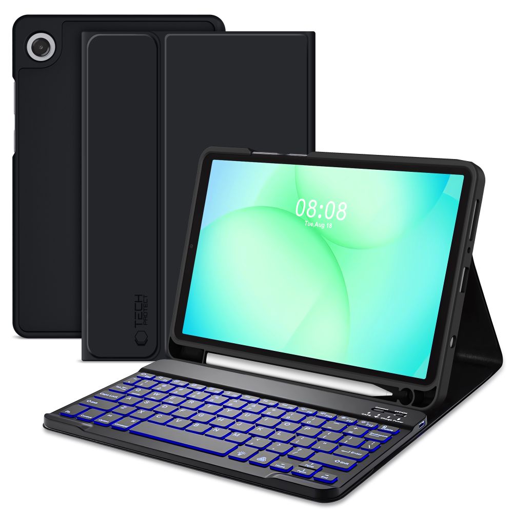 Tech-Protect Tech-Protect Galaxy Tab A11/A9 Fodral SC Tangentbord Svart
