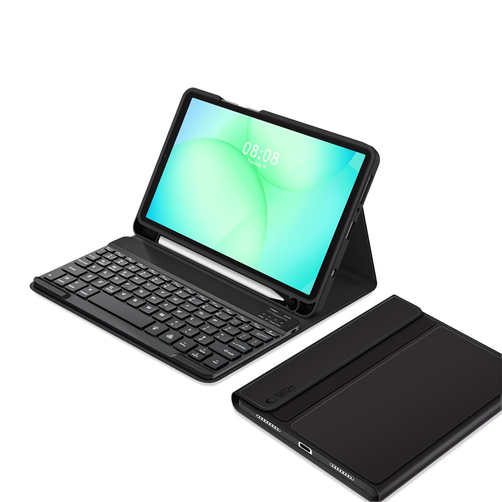 Tech-Protect Tech-Protect Galaxy Tab A11/A9 Fodral SC Tangentbord Svart