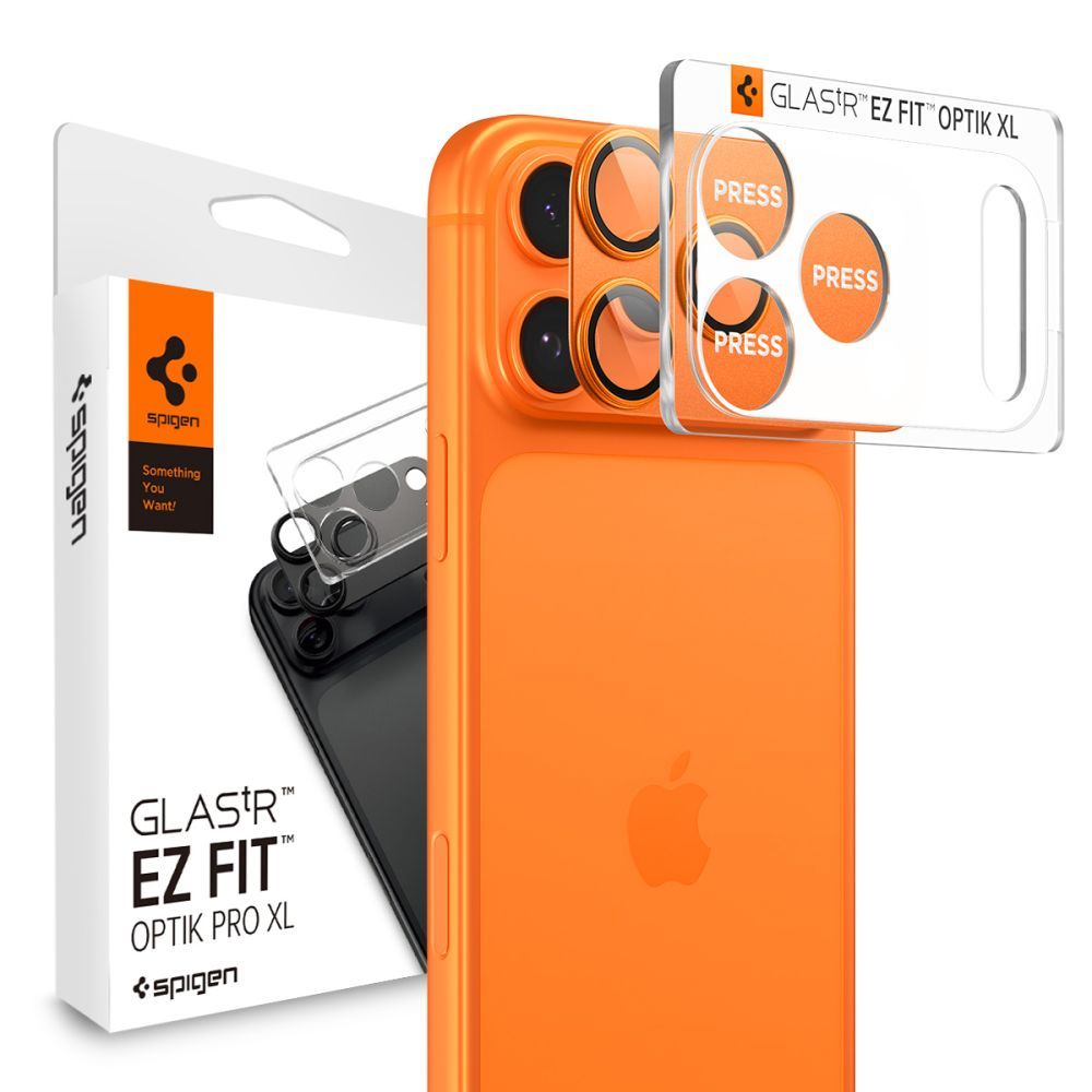Spigen Spigen iPhone 17 Pro Max Linsskydd Optik Pro GLAS.tR 