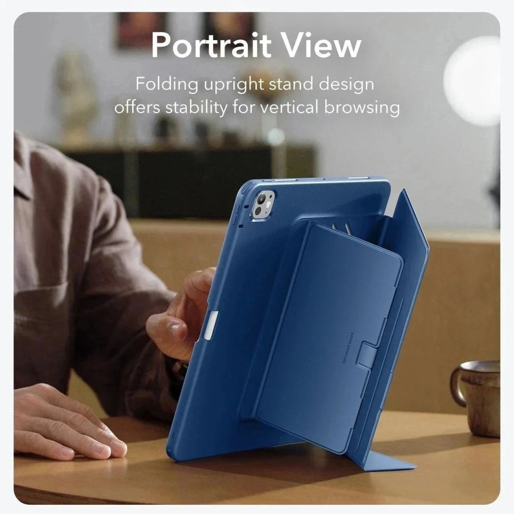 ESR ESR iPad Pro 13 2025/2024 Fodral Flip Hybrid Navy Blue