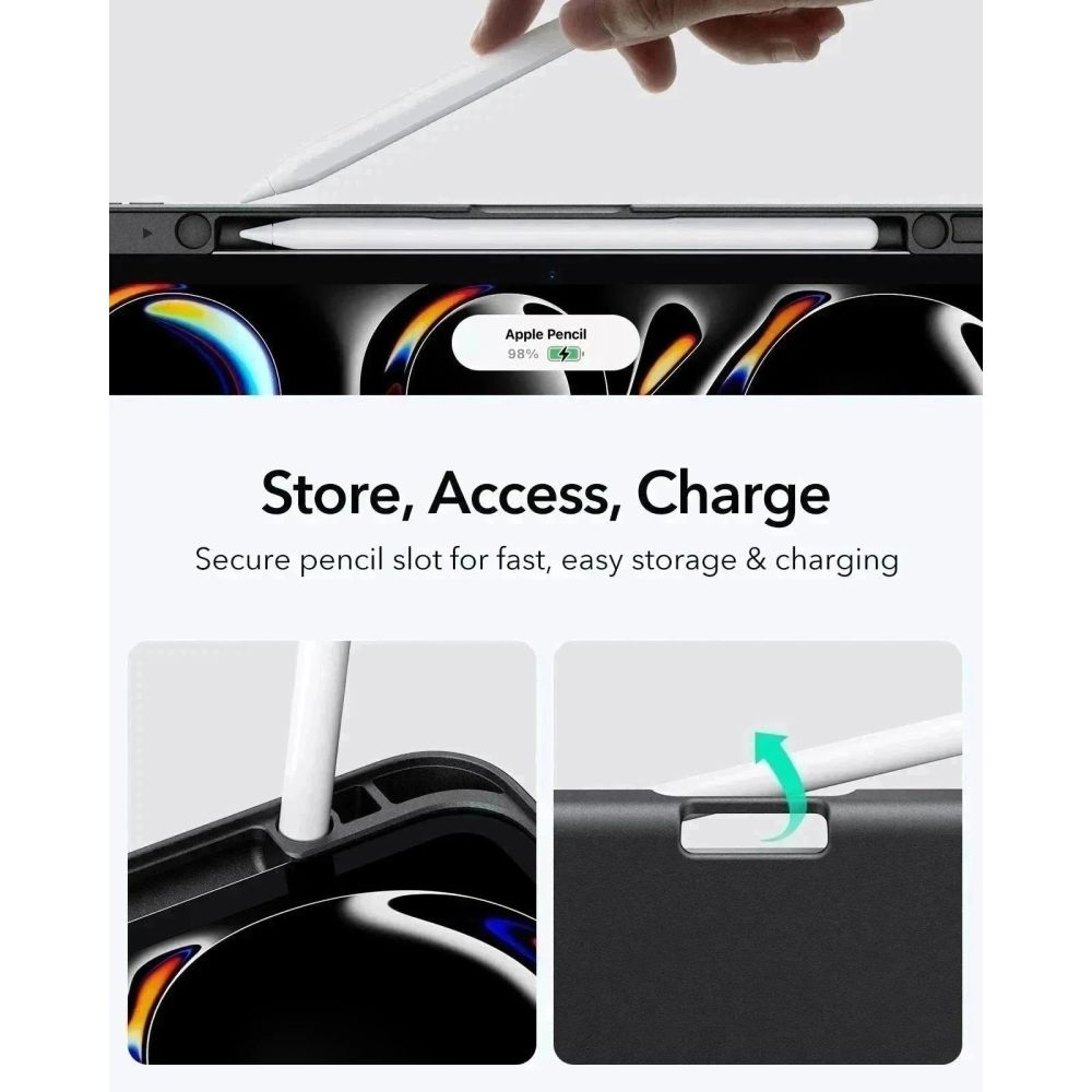 ESR ESR iPad Pro 11 2025/2024 Fodral Flip Hybrid Svart