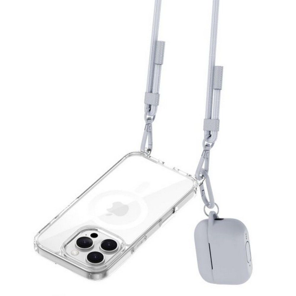 Tech-Protect Tech-Protect Mobilsnöre CrossBody Rope Steel Grey