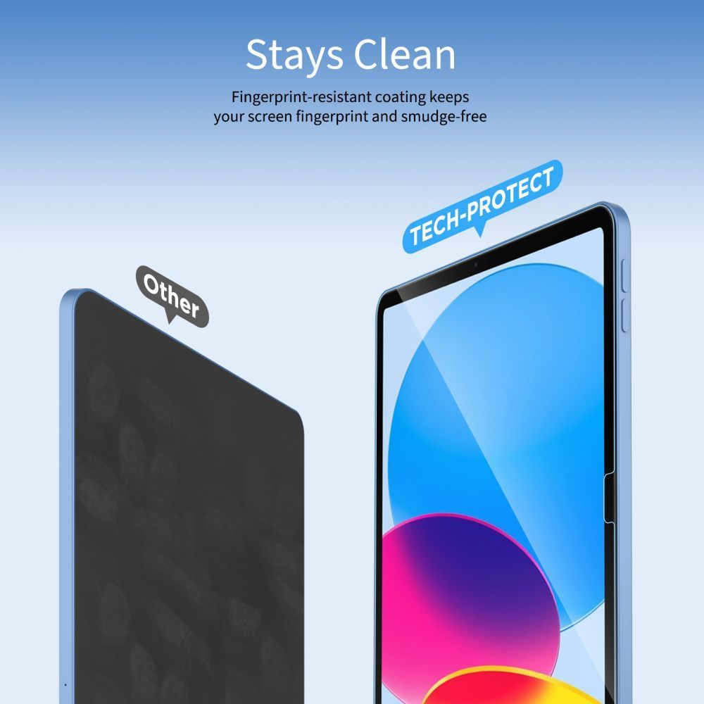 Tech-Protect Tech-Protect iPad Pro 11 2025/2024 2-PACK Skärmskydd GlassFit+