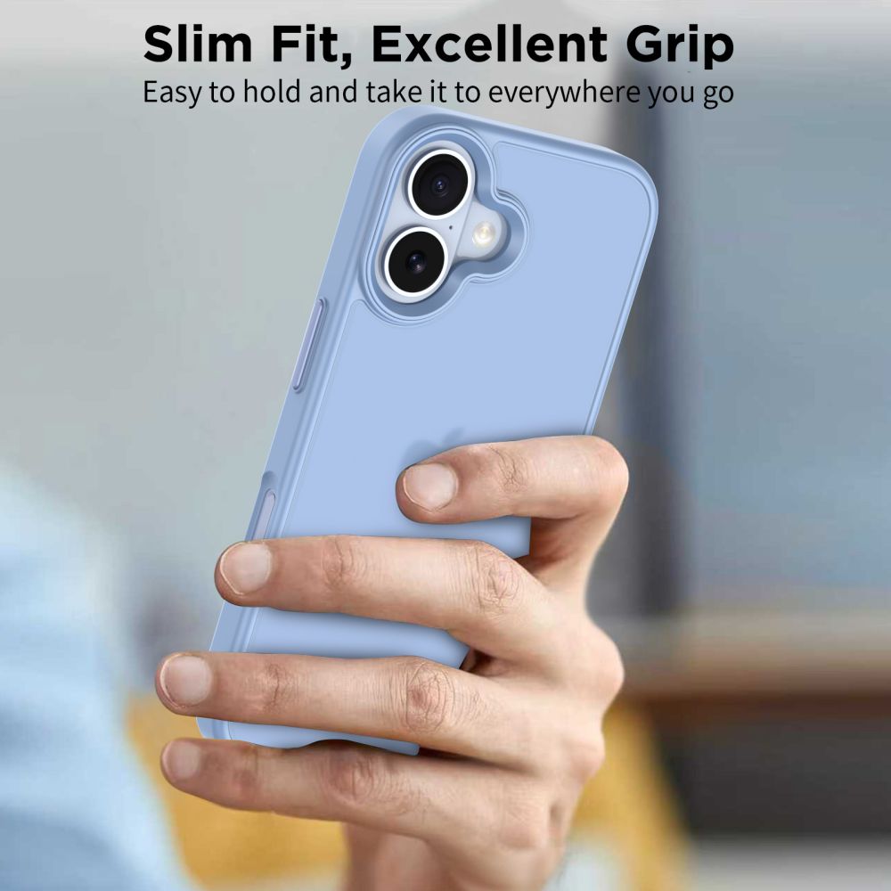 Tech-Protect Tech-Protect iPhone 17 Skal MagMat Mist Blue